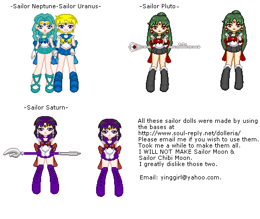 Full-sized version of “Outersailor Doll”